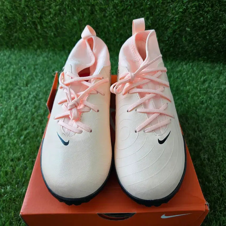[BUNJANG] Nike Kids Futsal Shoes Pink/Ivory New / 나이키 키즈 풋살화 축구화 핑크/아이보리 새상품