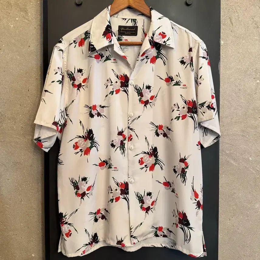 [BUNJANG] Needlework Rayon Shirt / 니들워크( 현 블라인드파일즈) 레이온셔츠