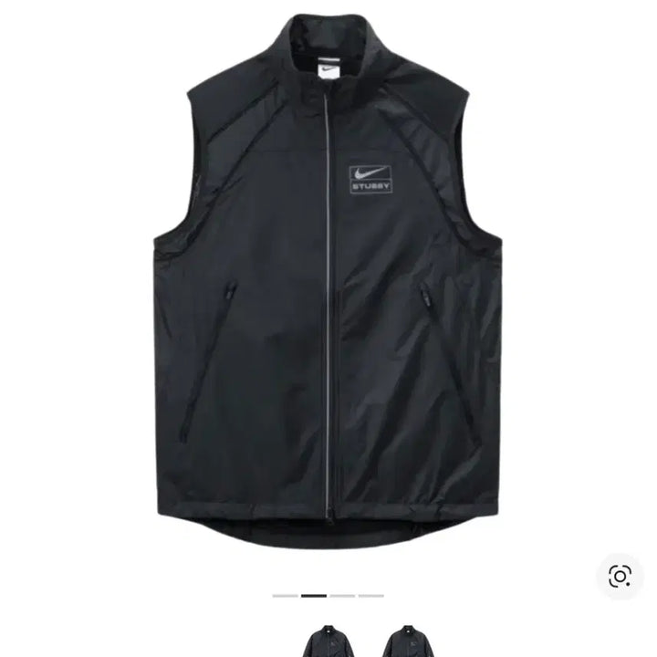 [SOLD OUT] [L] 나이키 x 스투시 NRG FL 스톰핏 자켓 블랙 바람막이
