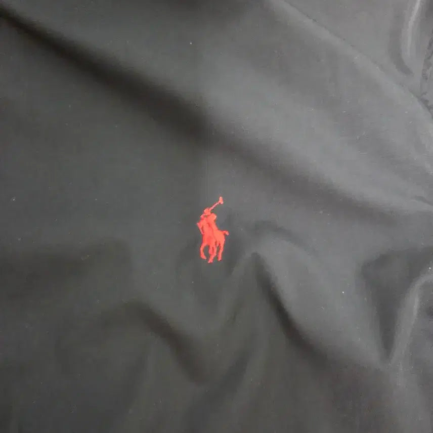 [BUNJANG] Polo Ralph Lauren Black Red Pony High Neck Swingtop Jacket / 폴로 랄프로렌 블랙 레드포니 하이넥 스윙톱 재킷