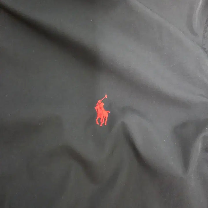 [BUNJANG] Polo Ralph Lauren Black Red Pony High Neck Swingtop Jacket / 폴로 랄프로렌 블랙 레드포니 하이넥 스윙톱 재킷