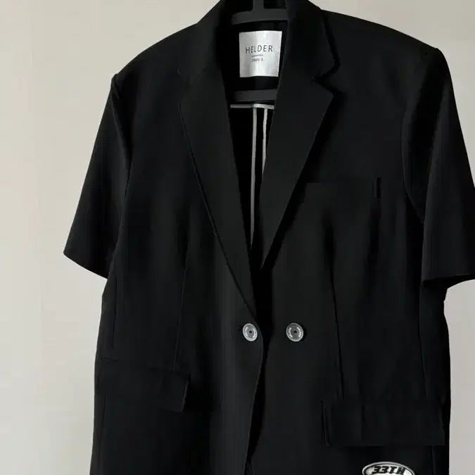 [BUNJANG] Helder Blazer Jacket / 헬더 반팔 블레이저 자켓