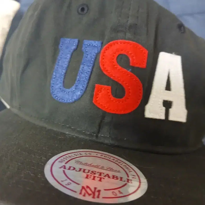 [BUNJANG] New Balance Black USA Embroidered Snapback Hat / 뉴발란스 모자