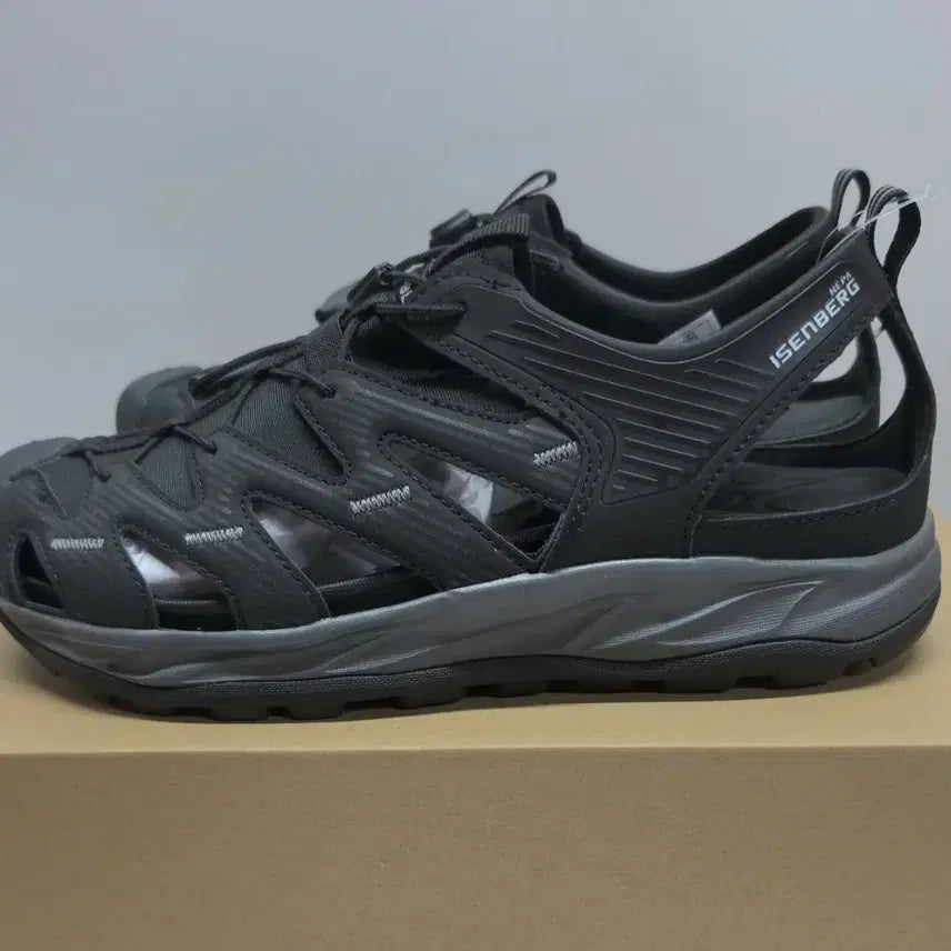 [BUNJANG] NEPA Sandals Black Size 255 / 새상품 네파 샌들 255