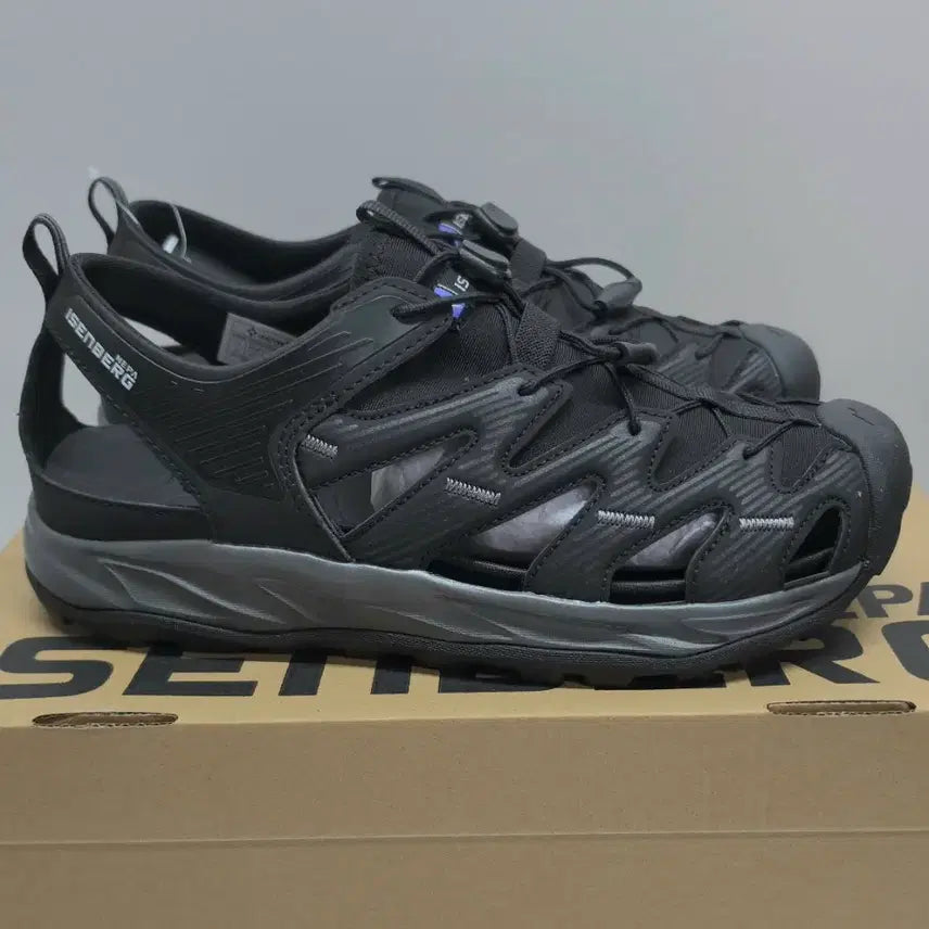[BUNJANG] NEPA Sandals Black Size 255 / 새상품 네파 샌들 255