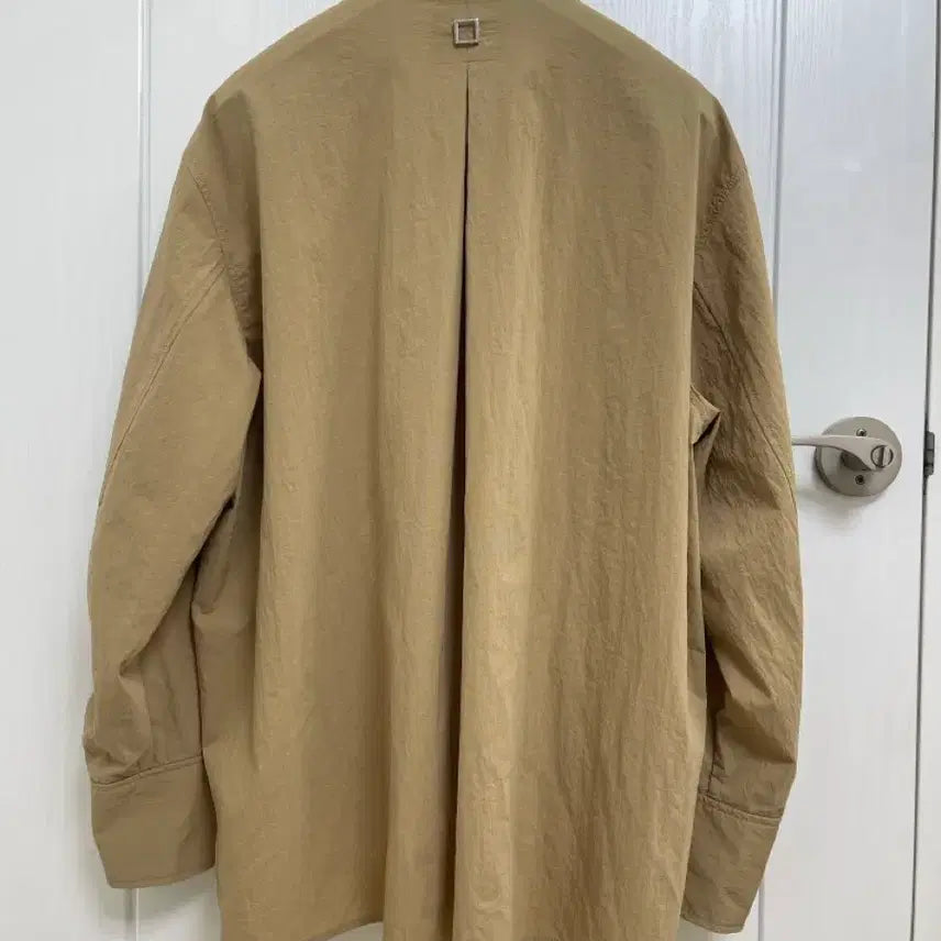 [BUNJANG] Wooyoungmi Beige Shirt Jacket / 우영미 셔츠 자켓 베이지