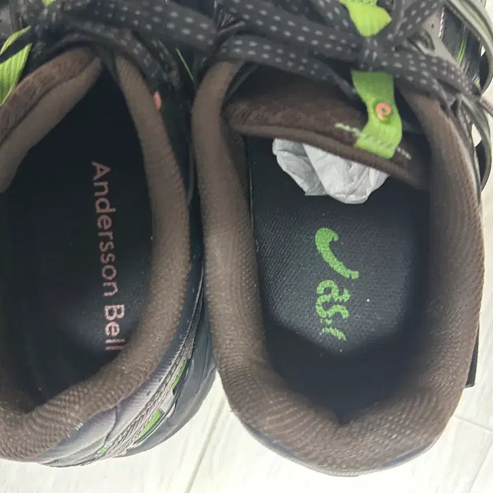 [BUNJANG] ASICS x andersonbell GEL-SONOMA 15-50 Black Green / 270 택포)아식스 앤더슨벨 젤 소노마 블랙그린