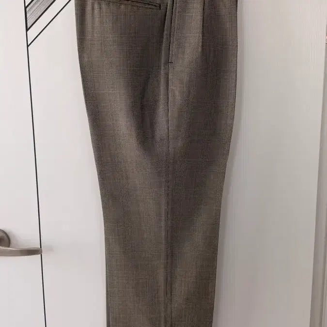 [BUNJANG] J.PRESS Glen Check Double Pleat Wool Trousers / 제이프레스 글렌체크 투턱 울 슬랙스