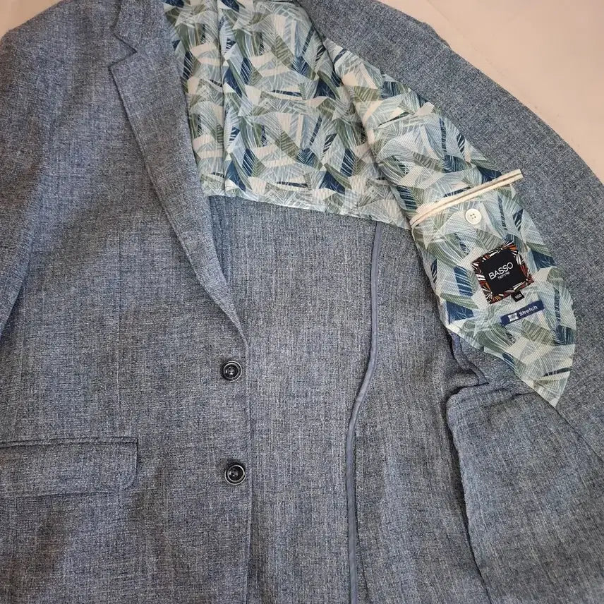[BUNJANG] BASSO Blue Tone Jacket / BASSO 블루톤  재킷 100사이즈