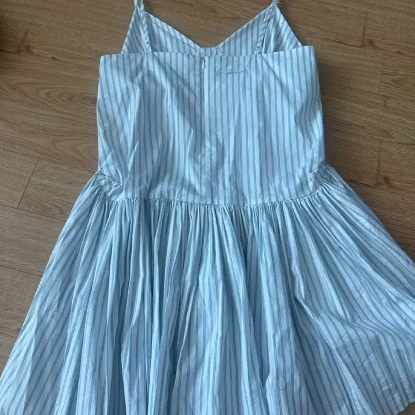 [BUNJANG] Smoothmood Striped Midi Dress / 스무스무드 원피스