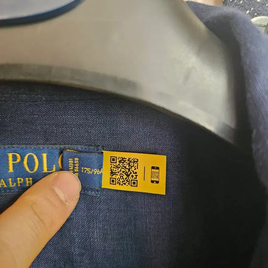 [BUNJANG] Polo Ralph Lauren Linen Utility Safari Jacket / 폴로 린넨 유틸리티 자켓 네이비 m 사파리