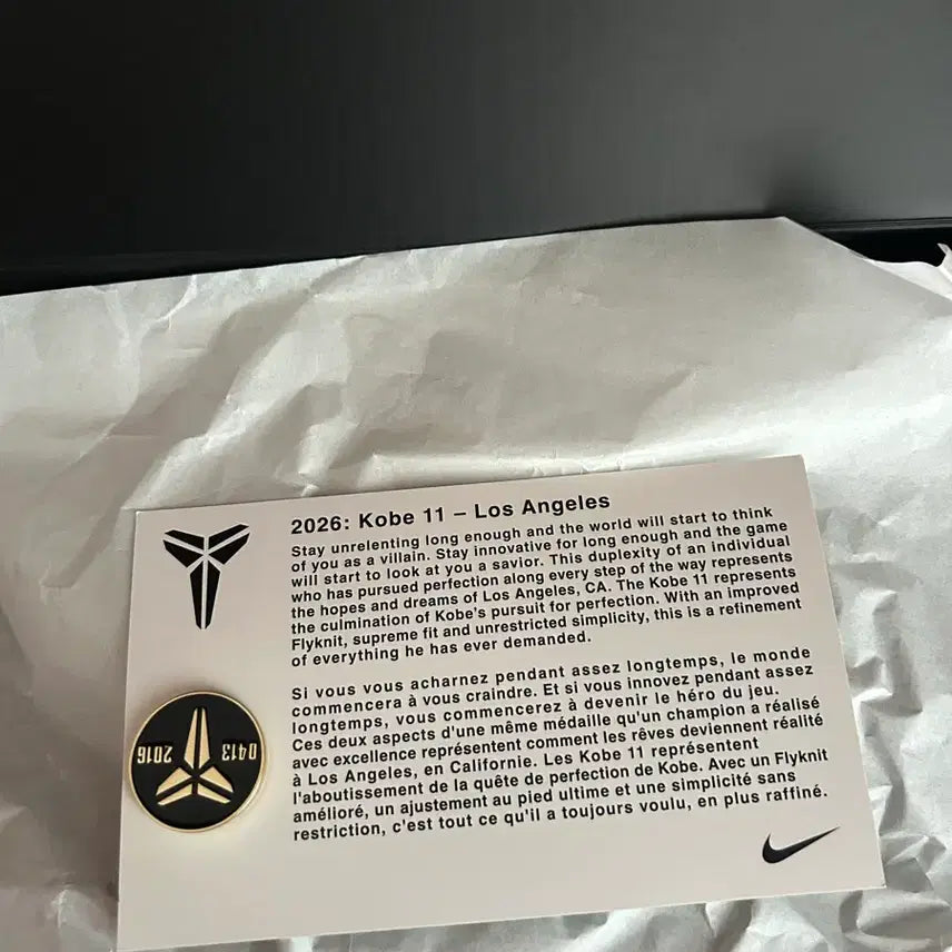 [BUNJANG] Nike Kobe 11 Protro Fade to Black US 9.5 / 코비 11 프로트로 페이드 투 블랙 275