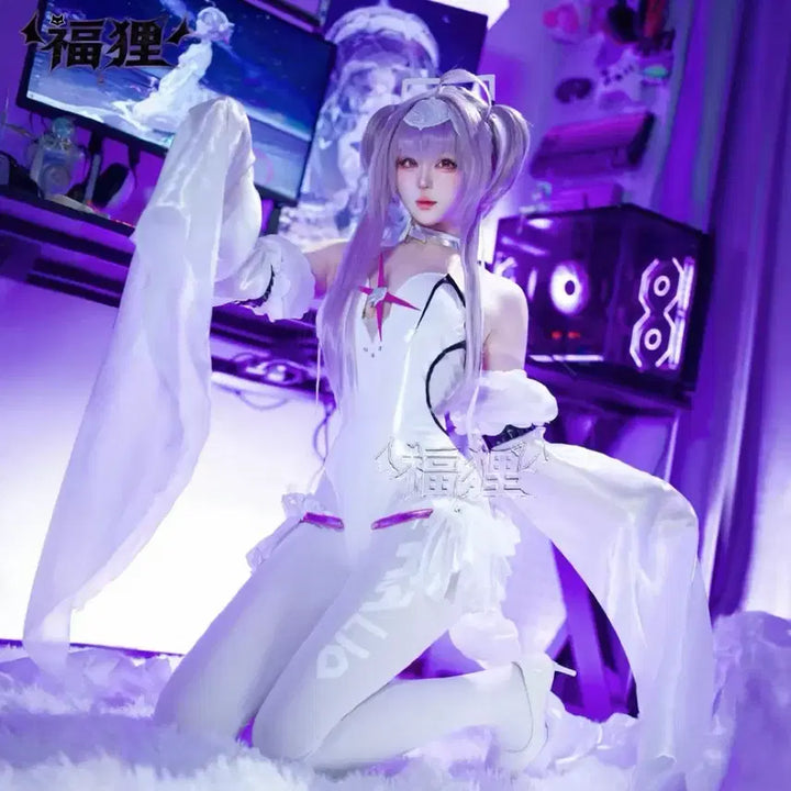 [BUNJANG] Nikke Liberelles Cosplay Full Set (Wig Included) / 가발포함! 니케 리버렐리오 코스프레ㅣ미소녀 할로윈 승리의여신니케