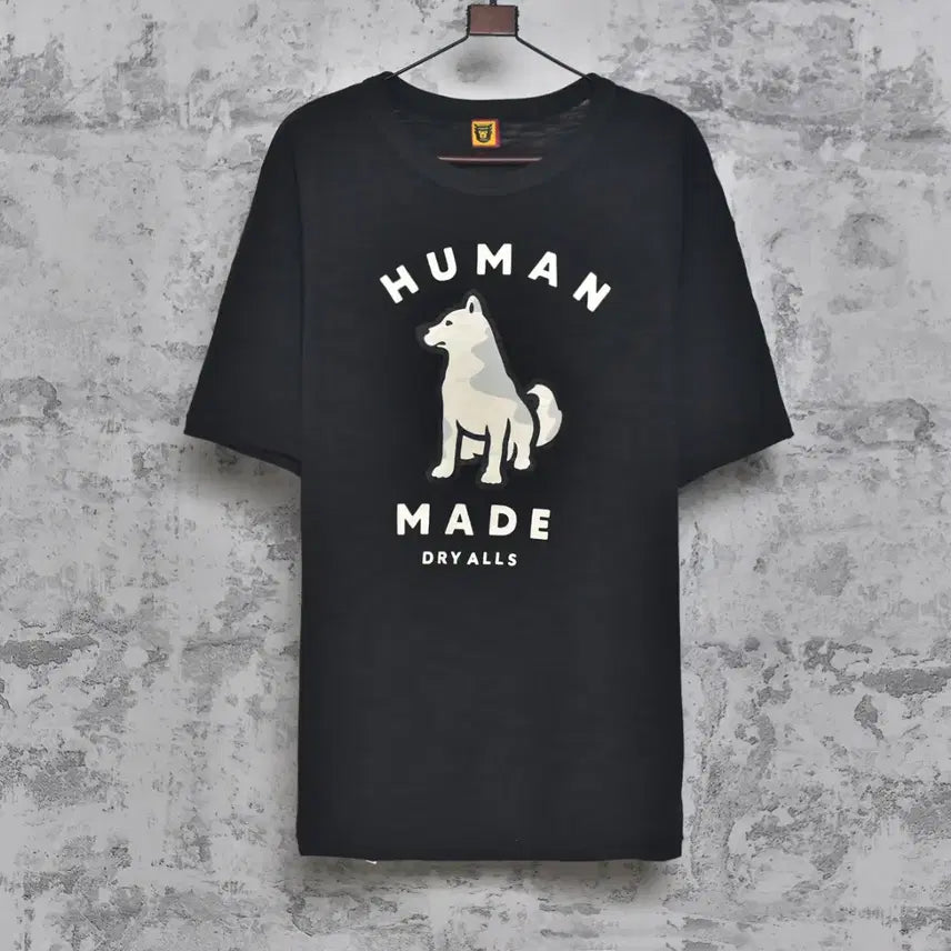 [BUNJANG] Human Made Big Logo T-Shirt Black/White / 휴먼메이드 반발티 블랙 화이트 빅로고 여름