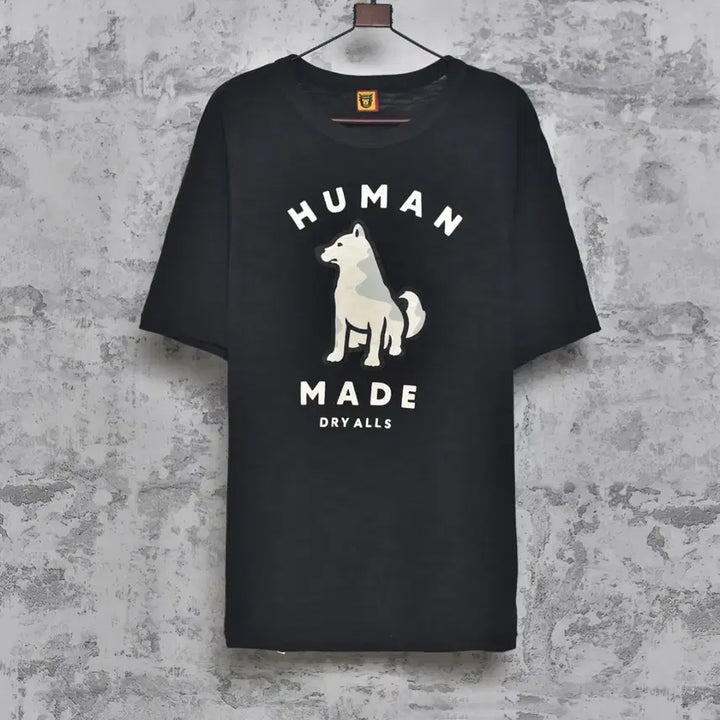 [BUNJANG] Human Made Big Logo T-Shirt Black/White / 휴먼메이드 반발티 블랙 화이트 빅로고 여름