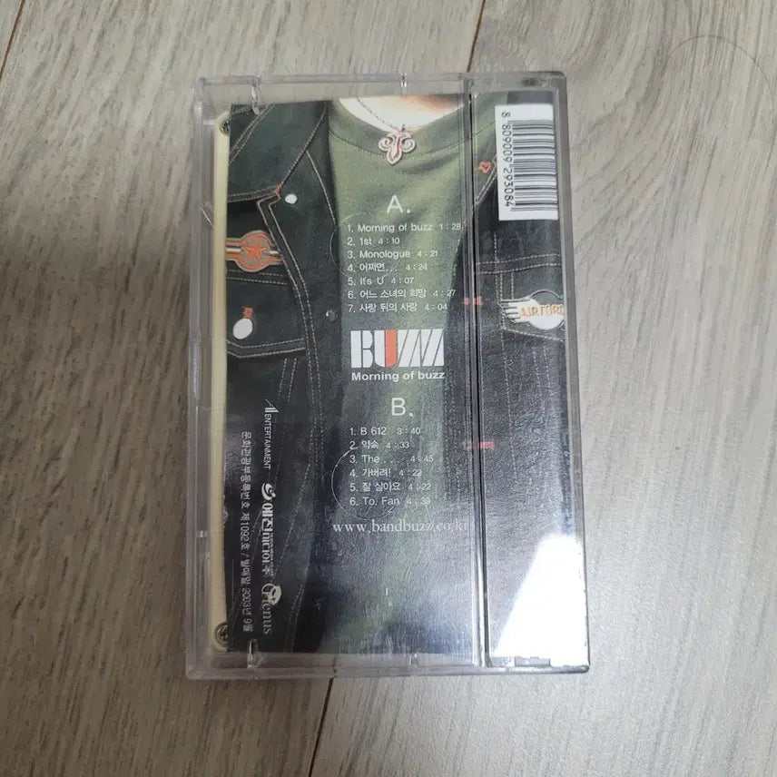 [BUNJANG] Buzz 1st Album Min Kyung Hoon Cassette Tape / (희귀) 버즈 BUZZ 1집 카세트 테이프 민경훈