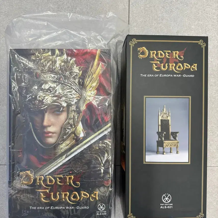 [BUNJANG] Pop Costume 1/6 Scale Order Europa Guard + Throne Set / [Pop Costume] 오더 유로파 가드 + 왕좌 세트 판매합니다