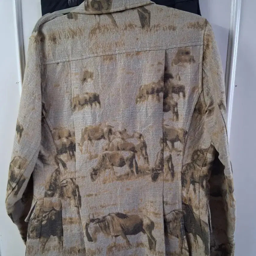 [BUNJANG] HAVERSACK Safari Jacket (Size L) / HAVERSACK 사파리 자켓 L 사이즈