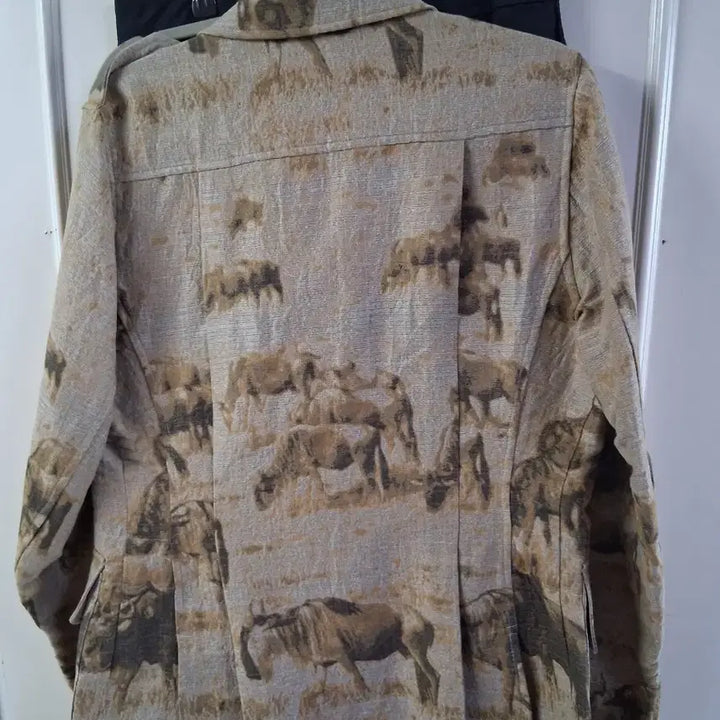[BUNJANG] HAVERSACK Safari Jacket (Size L) / HAVERSACK 사파리 자켓 L 사이즈
