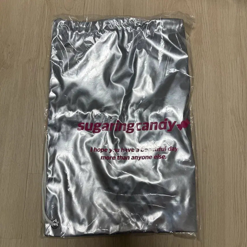 [BUNJANG] NCT Jungwoo Sugar Ring Candy Silver Gym Sack / (새상품)엔시티 정우 실버 짐색 ze님 슈가링캔디 짐색