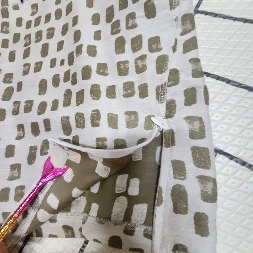 [BUNJANG] Lanvin Patterned Short-Sleeve Polo Shirt / 거의새거) 랑방 패턴 반팔 카라티