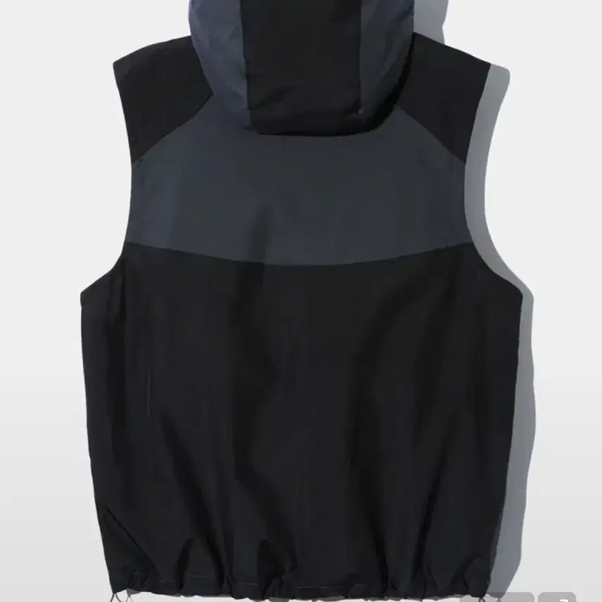 [BUNJANG] Dimitri Black VLAD D-Layer Double Layer Wind Vest / 디미트리블랙 후디조끼