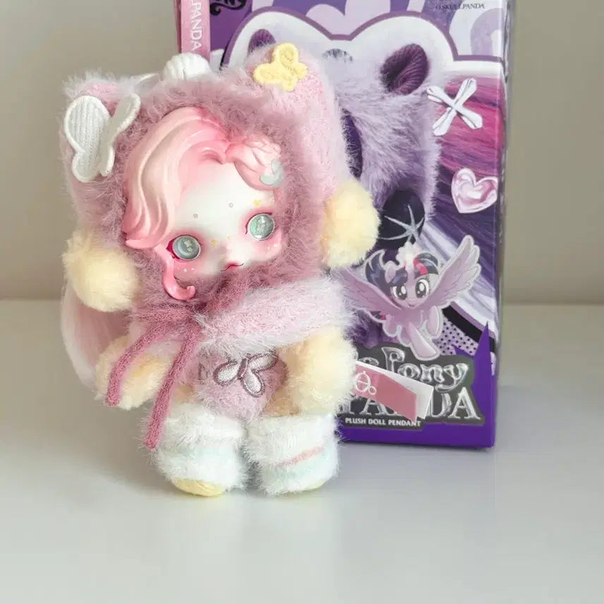[BUNJANG] Pop Mart Skullpanda x My Little Pony Fluttershy Figure / 팝마트 스컬판다 x 마이리틀포니 플루터샤이 새상품