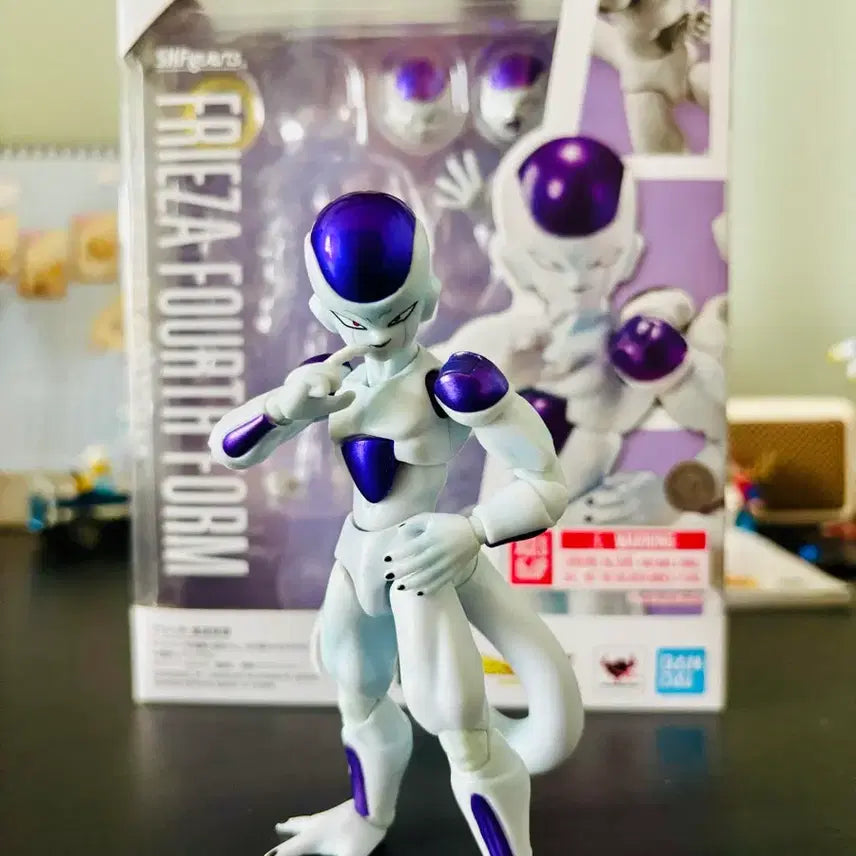 [BUNJANG] SHF Frieza 4th Form Figure with Stand / 판매) shf 프리저 4형태 판매, 스탠드 서비스