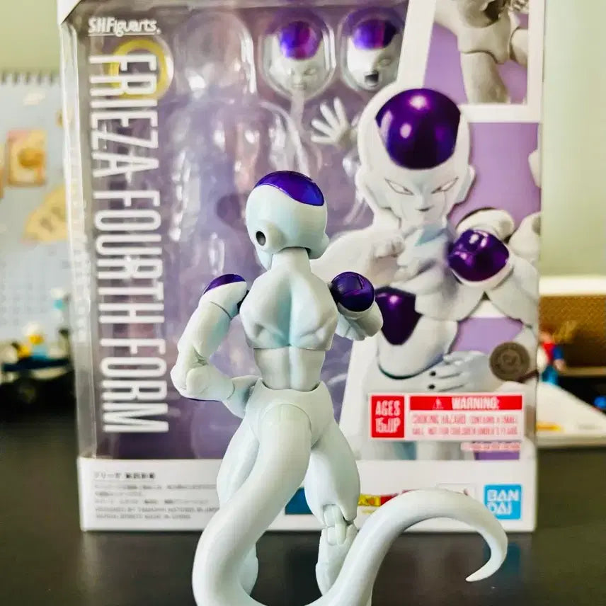 [BUNJANG] SHF Frieza 4th Form Figure with Stand / 판매) shf 프리저 4형태 판매, 스탠드 서비스