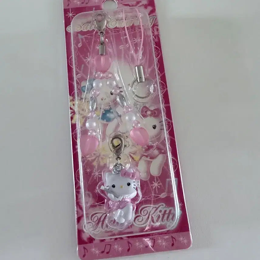 [BUNJANG] Sanrio Hello Kitty Classic Strap Keychain / 산리오 키티스트랩 키티키링 고전키티