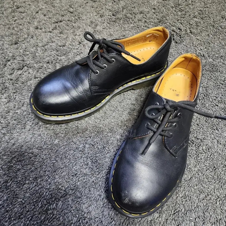 [BUNJANG] Dr. Martens 1461 Black Smooth Shoes EU39 / 닥터마틴 1461 블랙 스무스 eu39사이즈