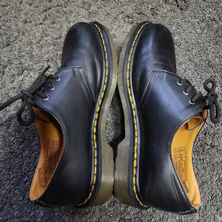 [BUNJANG] Dr. Martens 1461 Black Smooth Shoes EU39 / 닥터마틴 1461 블랙 스무스 eu39사이즈