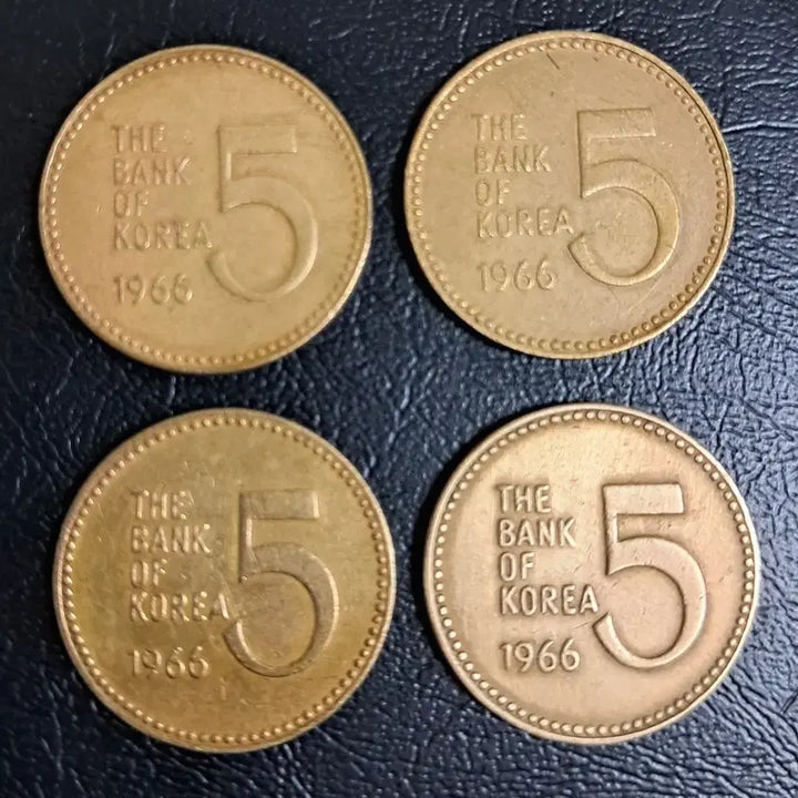 [BUNJANG] 1966 5 Won Coins Set / 1966년5원 2개 사용제 A급