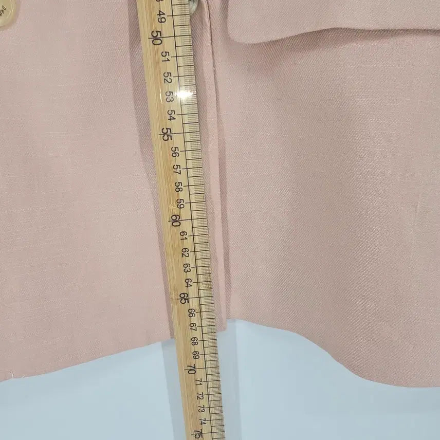 [BUNJANG] DEW E L Pink Double-Button Rayon Jacket / 듀엘 핑크 더블버튼 마 레이온 자켓 66 [F30830]