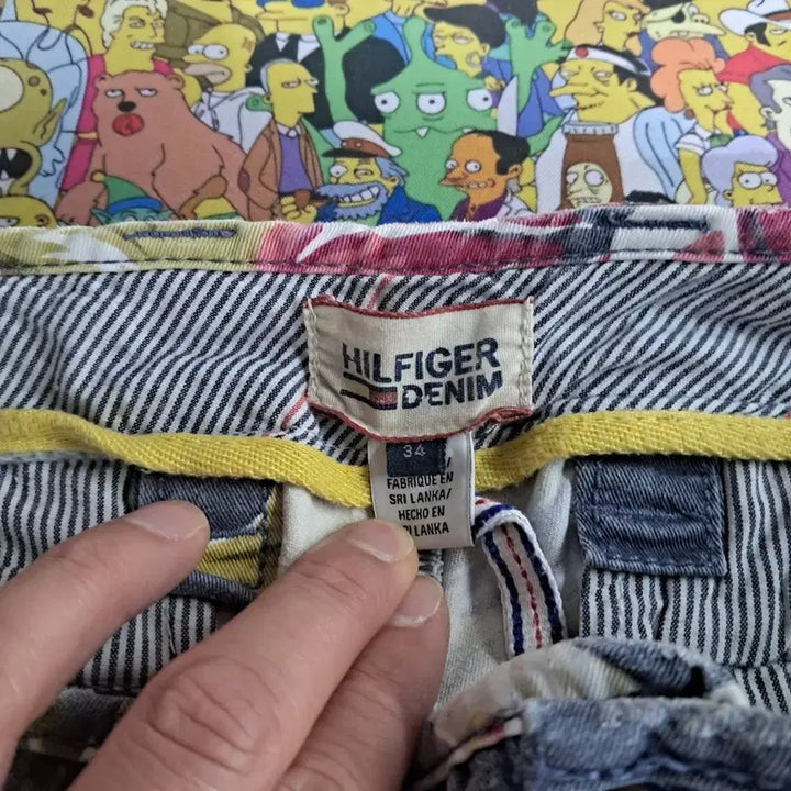 [BUNJANG] Tommy Hilfiger Hawaiian Flower Short Pants / 무배)타미 하와이안 플라워 숏팬츠 반바지 34