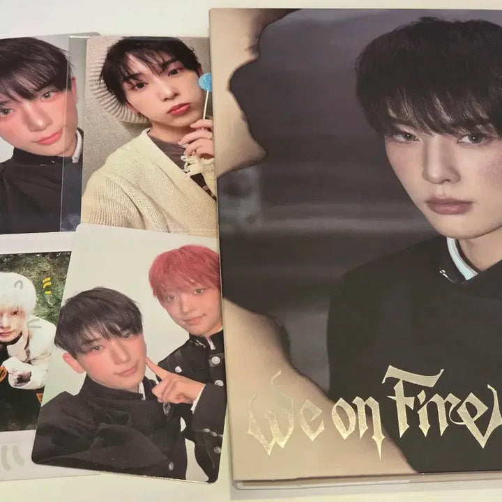 [BUNJANG] ENHYPEN EN- Connect HARUA Photocard Bundle Set / (일괄 set) 앤팀 위온파 하루아 포카 4장+개인반
