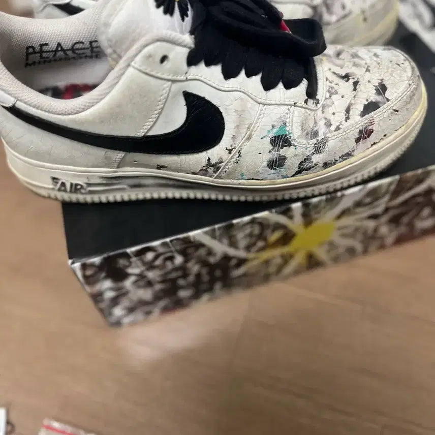[BUNJANG] Nike Air Force 1 x PEACEMINUSONE (Size 10.5) / 나이키 피스마이너스원 포스 풀박스 10.5 사이즈 (280~285)