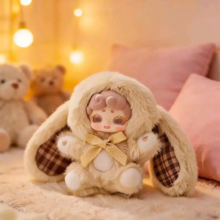[BUNJANG] Baby Three Mini Night Rabbit &amp; Night Witch Figure Bundle Set / 베이비쓰리 미니 밤토끼 풀라인+ 밤마녀 풀라인 + 서비스 일괄