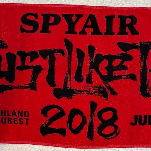[BUNJANG] SPYAIR JLT 2018 Towel / SPYAIR/스파이에어 JLT 2018 타올
