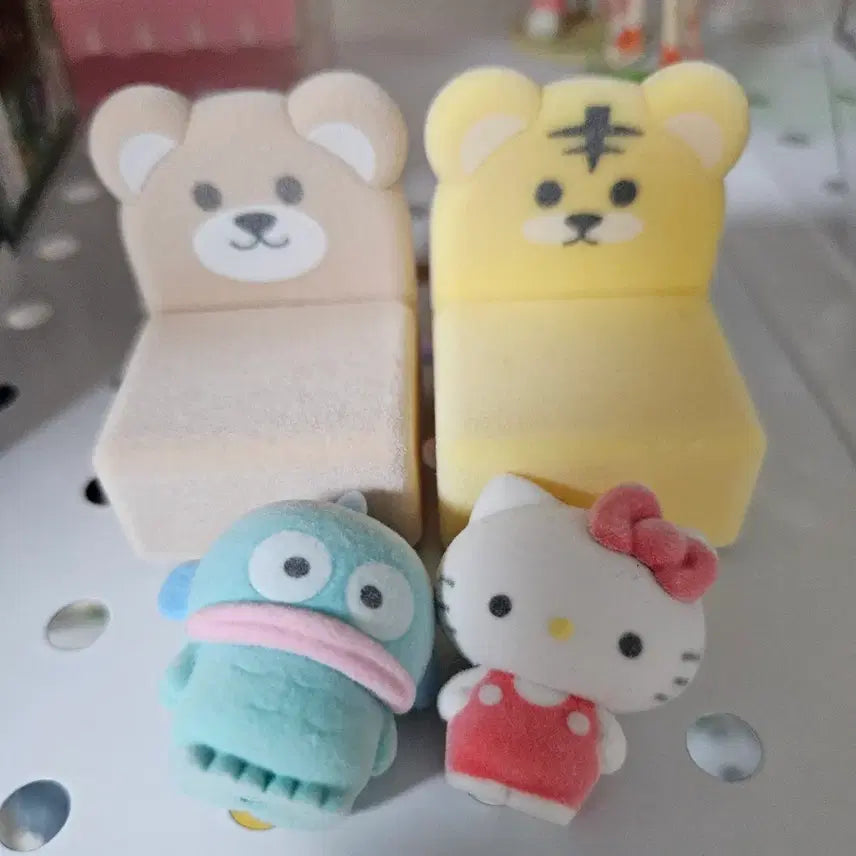[BUNJANG] Floki Kitty &amp; Hangyodon Character Bundle Set / 플로키 가챠 키티,한교동