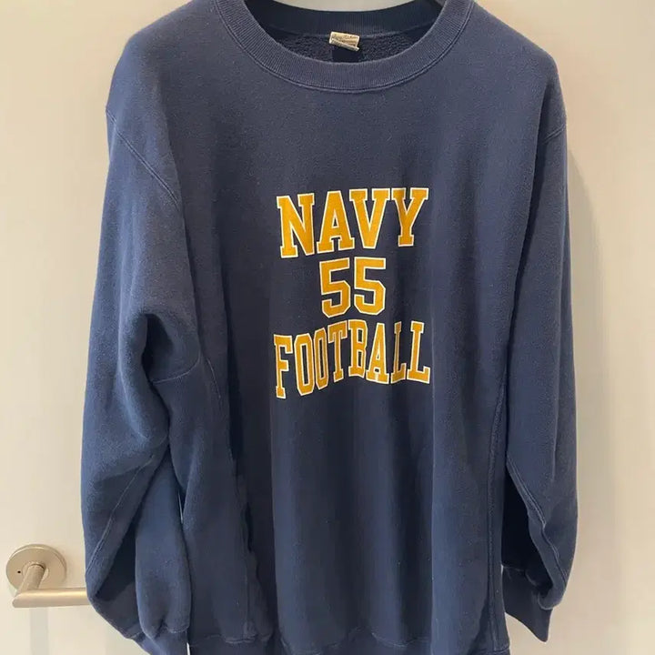 [BUNJANG] Buzz Rickson Navy Sweatshirt XXL / [XXL] 버즈릭슨 맨투맨 네이비