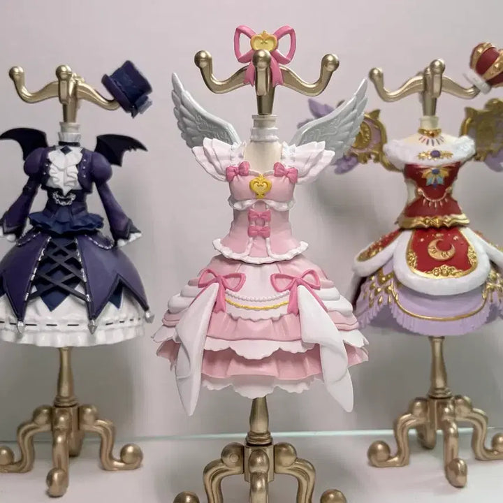 [BUNJANG] Aikatsu! I am Star! Aurora Kiss Royal Moon Gothic Magic Torso Bundle Set / [일괄] 악세 아이카츠 아이엠스타 오로라키스 로열문 고스매직 토르소