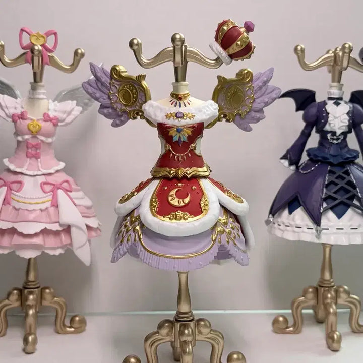 [BUNJANG] Aikatsu! I am Star! Aurora Kiss Royal Moon Gothic Magic Torso Bundle Set / [일괄] 악세 아이카츠 아이엠스타 오로라키스 로열문 고스매직 토르소