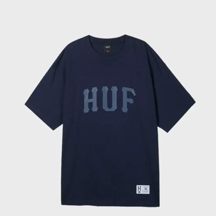 [BUNJANG] HUF Black Short Sleeve T-Shirt / HUF 블랙 반팔 티셔츠 새상품