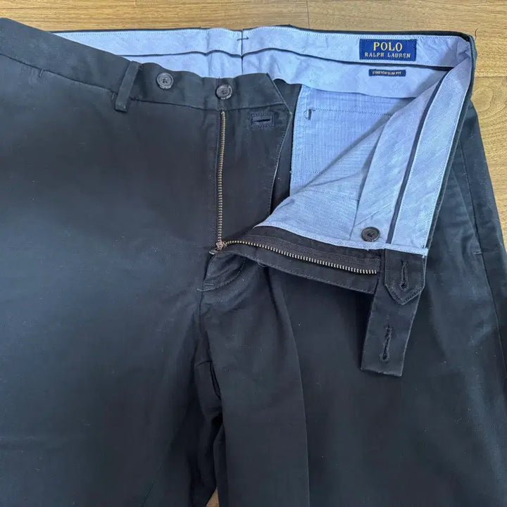 [BUNJANG] Polo Ralph Lauren Slim Fit Stretch Chino Pants Black / 폴로 슬힘핏 스트레치 치노팬츠 블랙 허리34