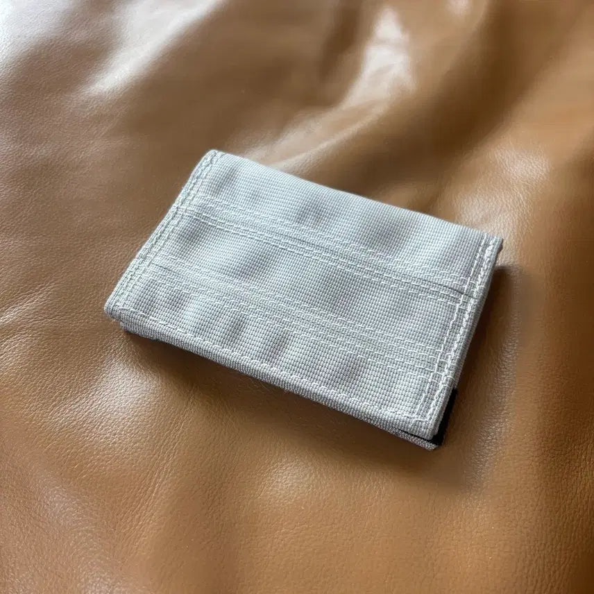 [BUNJANG] Porter Card Case Wallet Grey Silver / PORTER 포터 카드 케이스 월렛 지갑 그레이 실버