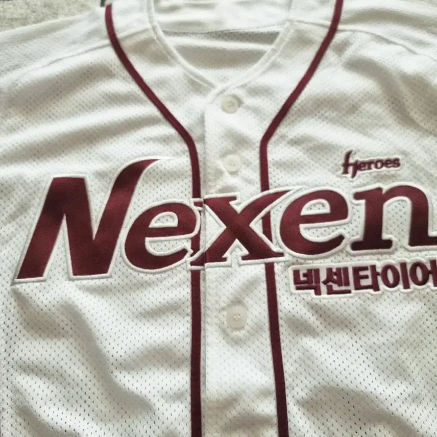 [BUNJANG] Nexen Heroes Nomarking Baseball Jersey Size 95 / 넥센히어로즈 노마킹 유니폼 사이즈 95
