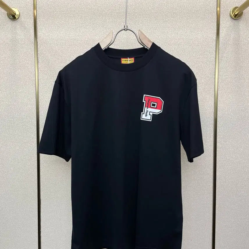 [BUNJANG] Human Made Big Logo Casual Summer T-Shirt / 휴먼메이드 반발티  블랙 화이트 빅로고 캐쥬얼 여름