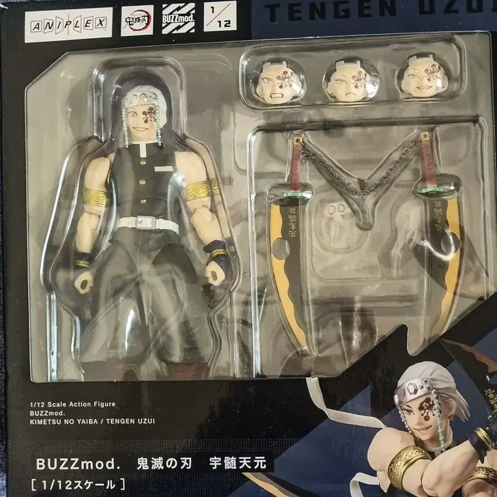 [BUNJANG] Buzzmod Demon Slayer Tengen Uzui 1/12 Scale Figure / 버즈모드 귀멸의 칼날 우즈이 텐겐 1/12