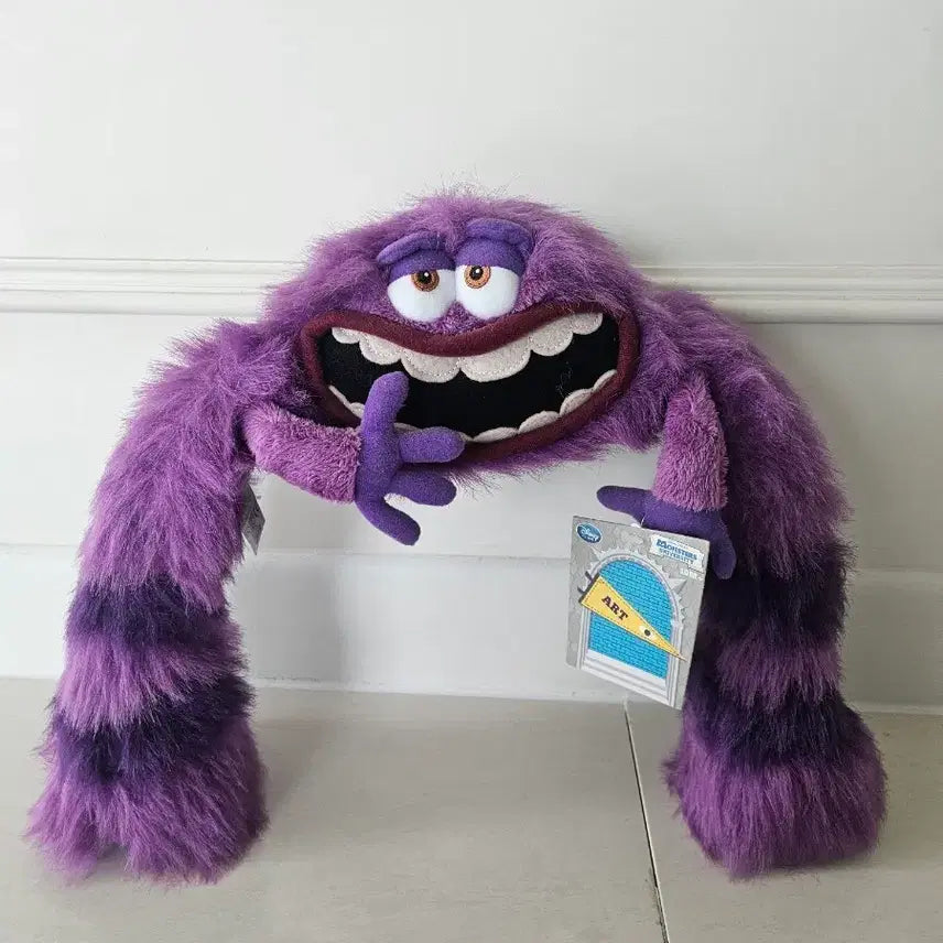 [BUNJANG] Disney Art Monster Inc. Plush Doll / 디즈니 정품 몬스터 주식회사 아트 인형 (희귀템)